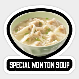 Special Wonton soup - 特色馄饨汤 - 5 Sticker